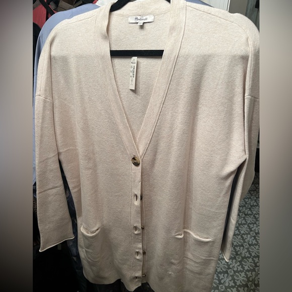Madewell Cream Cardigan - Picture 1 of 3